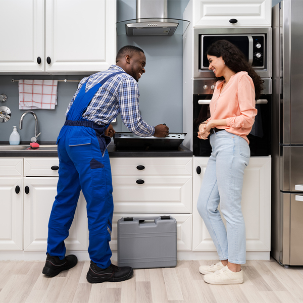 what kind of warranty do you offer on your cooktop repair services in Perkinsville Vermont